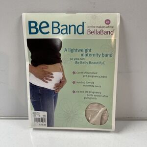 BeBand Maternity SMALL‎ MEDIUM Nude Lightweight All Pregnancy Stage Womens NEW
